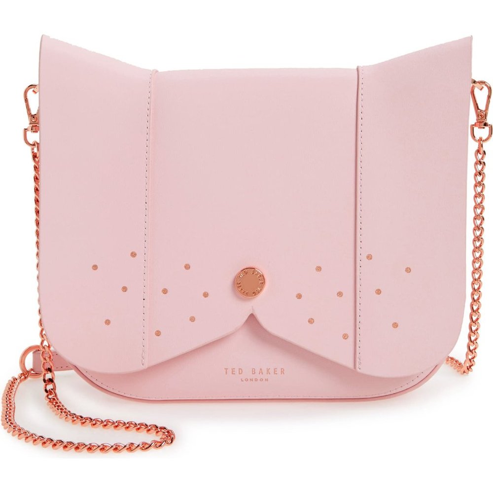 Ted Baker Barkley Dog Leather Crossbody Bag